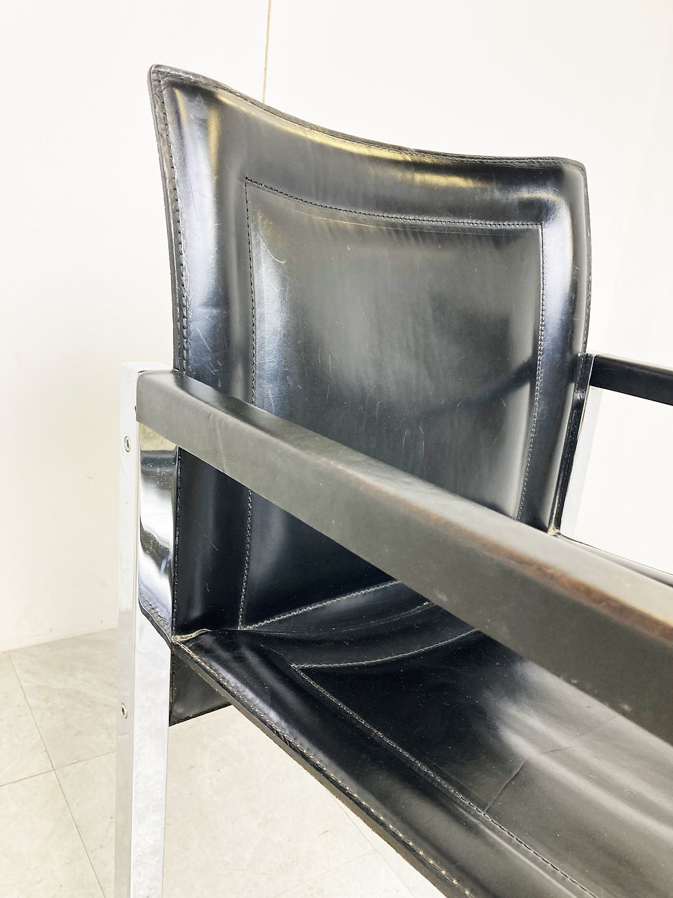 Thumbnail: Vintage dining chairs by Arrben, 1980s