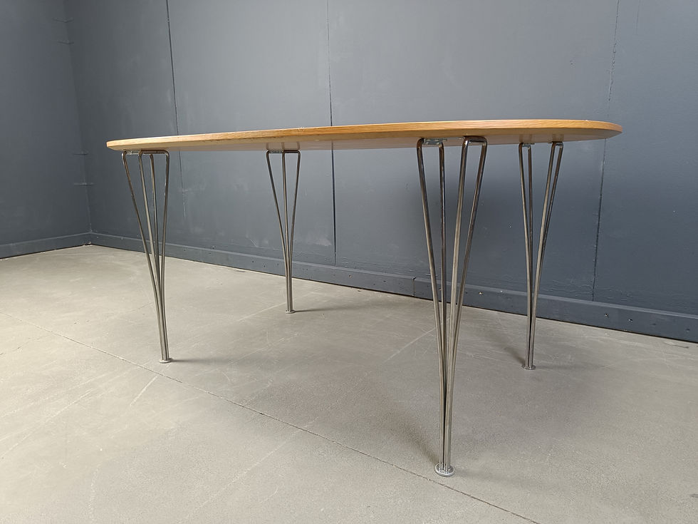 Thumbnail: Superellipse Table by Bruno Mathsson and Piet Hein for Fritz Hansen