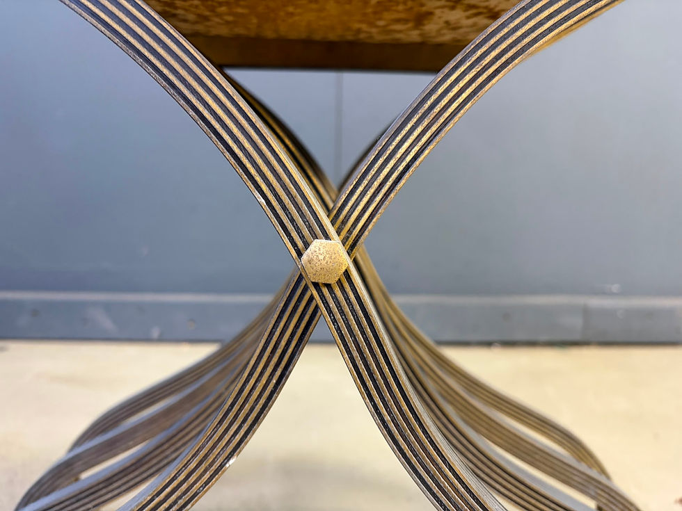 Thumbnail: Rennaissance style Dante chair, 1960s