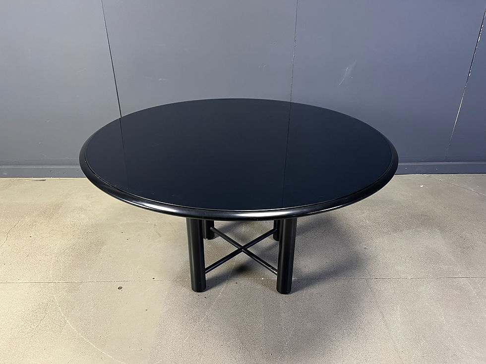 Thumbnail: Post modern dining table by Roche Bobois, 1980s