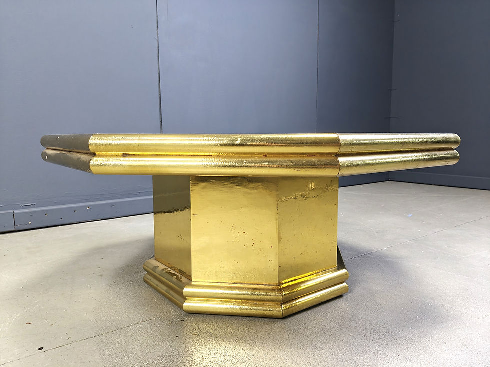 Thumbnail: Vintage coffee table by Rodolfo Dubarry, 1970s