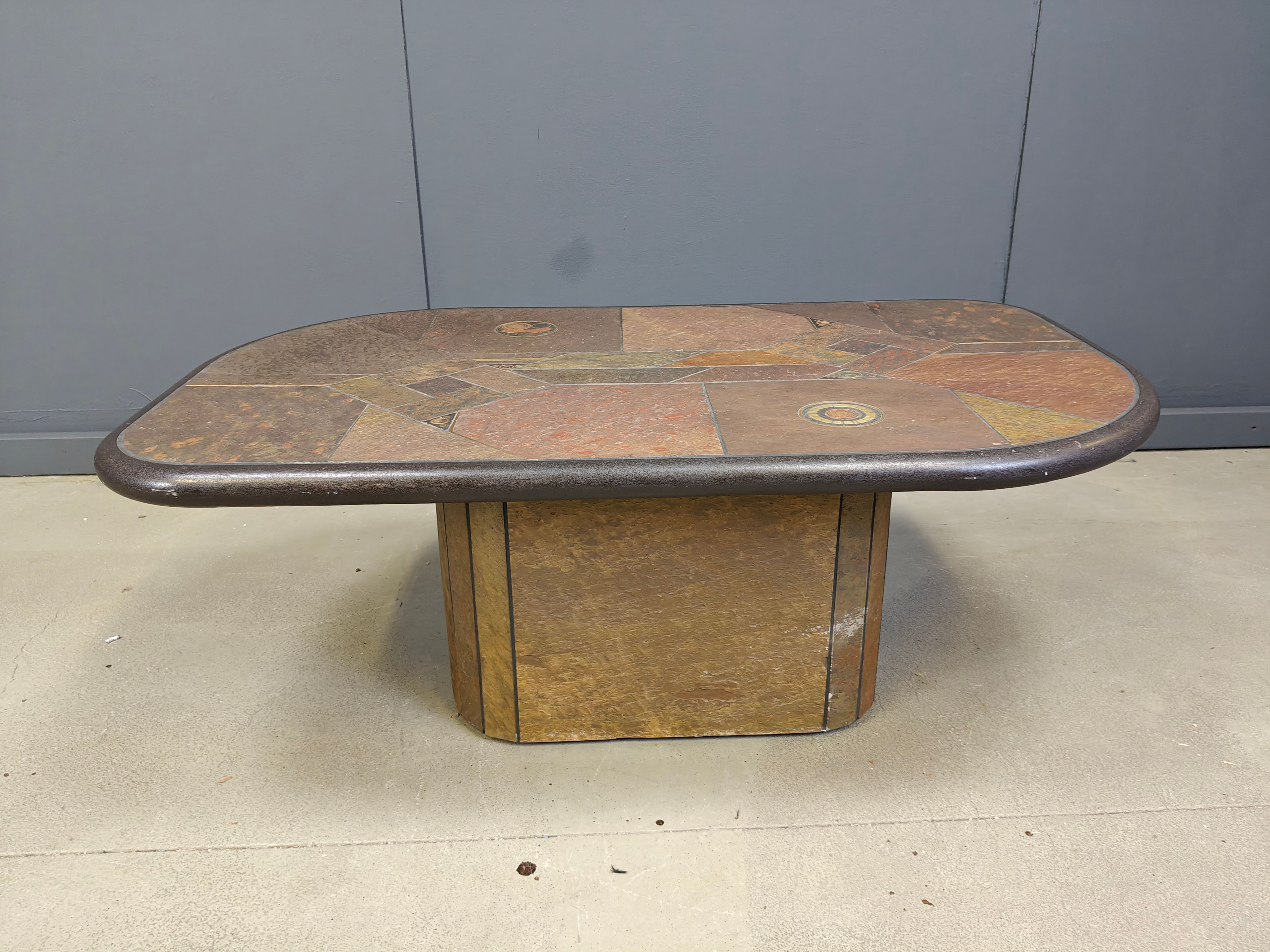 Paul Kingma attributed coffee table, 1980s