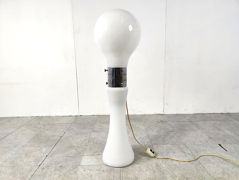 Thumbnail: Birillo floor lamp by Carlo Nason for Mazzega, 1960s