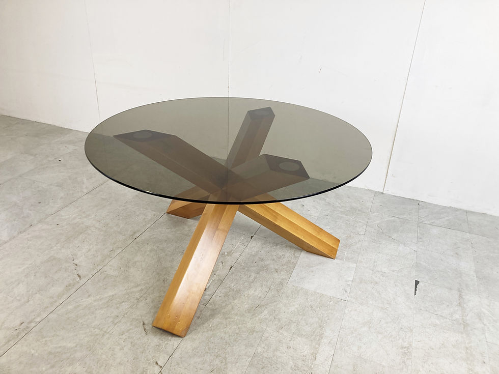 La Rotonda dining table by Mario Bellini, 1970s