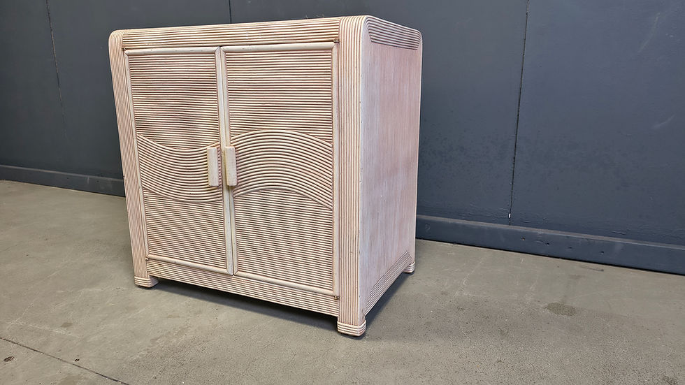 Thumbnail: Vintage pencil reed cabinet, 1970s