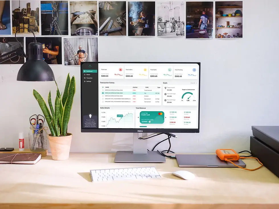 Prisma Financial Dashboard