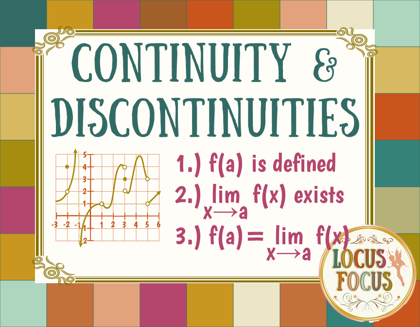 Day 13:  Continuity and Discontinuities
