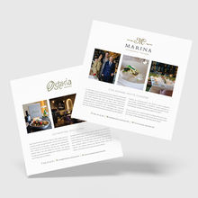 Restaurant Marina, Restaurant Osteria