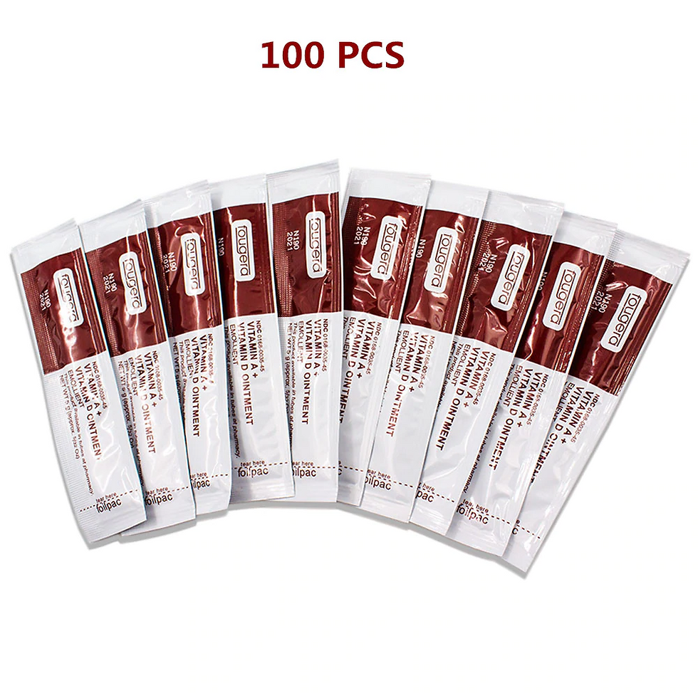 Thumbnail: 100pcs/Bag Professional Vitamin A+D Good Quality After Care Repair