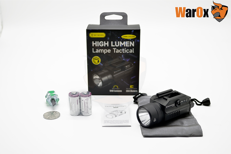 Thumbnail: SKYWOODS High Lumen Lampe Tactical (PL940)