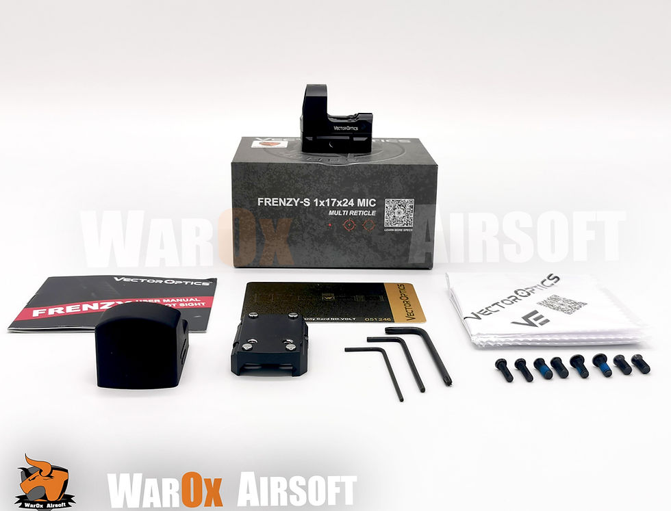 Frenzy-S 1x17x24 MOS Multi Reticle Pistol Reflex Sight