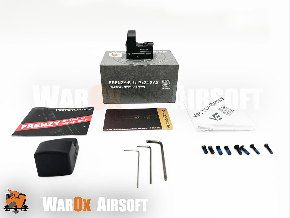 Frenzy-S 1x17x24 SAS Battery Side Loading Red Dot Sight