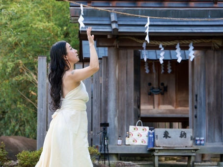 瀧川神社での奉納 ありがとうございました