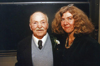 Cleopatra Mathis and RGE November 1996.jpg