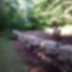 Solid Granite Armour Stone Retaining walls