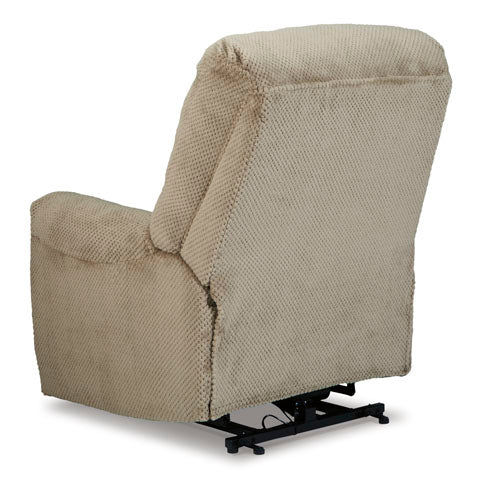Thumbnail: Shadowboxer Power Lift Recliner with Backup Battery and Lay Flat Function By Ash