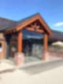 exterior glass door and wall 