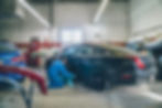 mechanic kneeling