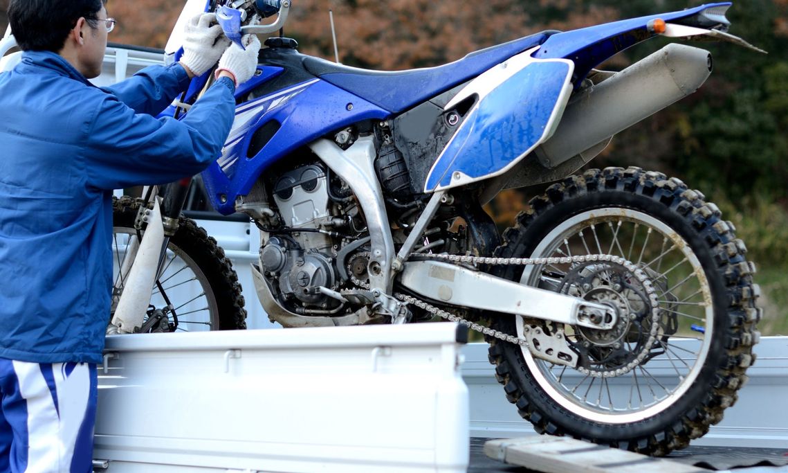 Motorcycle towing equipment serving Hampstead