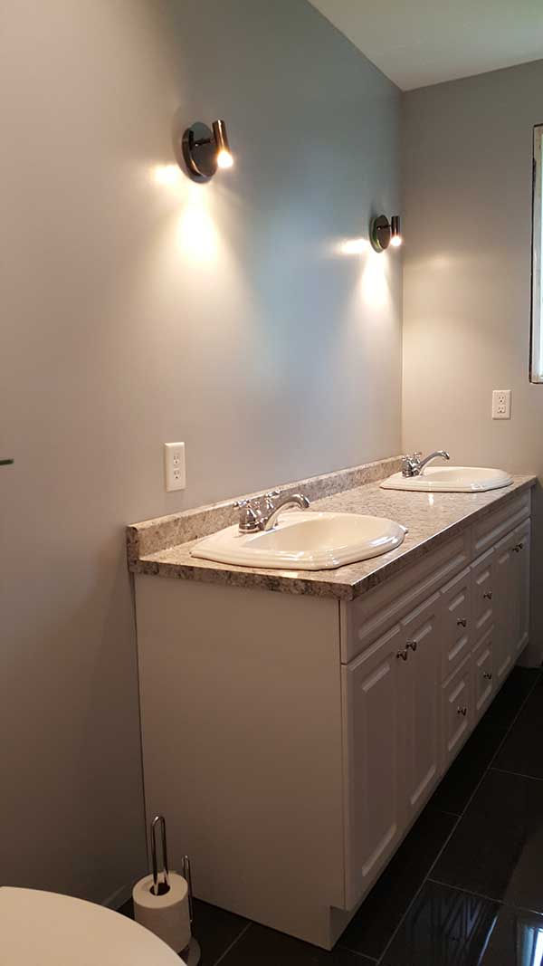 renovated bathroom