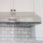 View of installed Kitchen Chimney