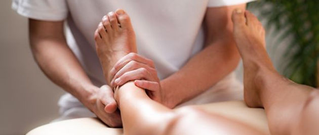 Hydratation du pied