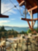 Bowen Island custom timber frame