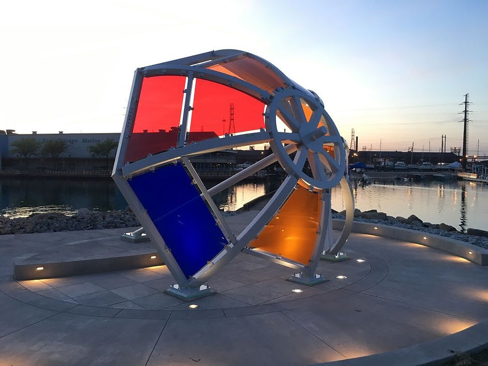 metal frame in the form of umbrella