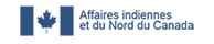 Logo des Affaires indiennes et du Nord Canada