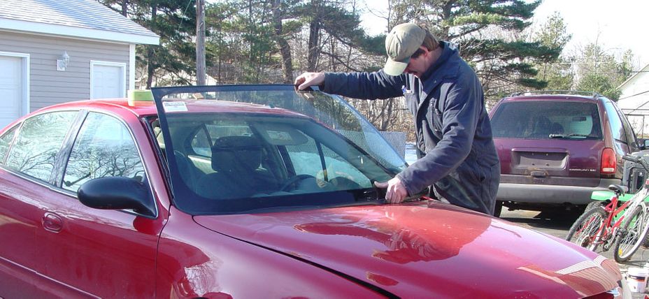 Charlie Replacing a Windshield