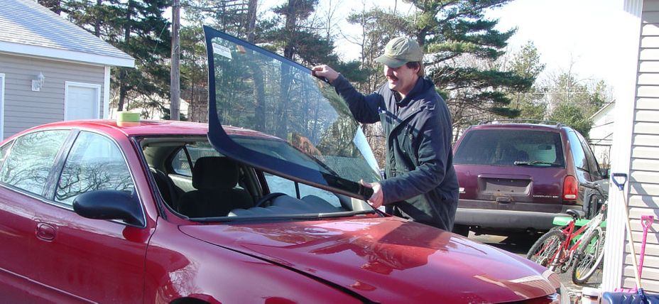 Charlie Replacing a Windshield