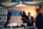 Archival photo of previous tents