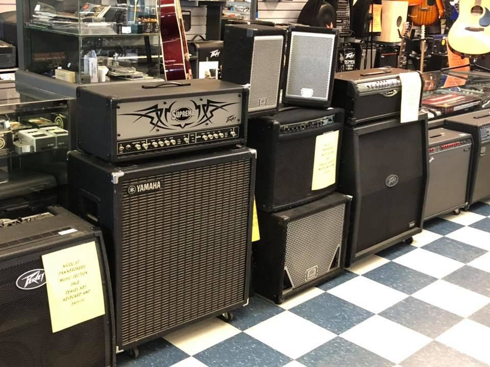 various devices on display