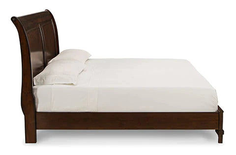 Thumbnail: Brookbauer Queen Sleigh Bed by Ashley Signature