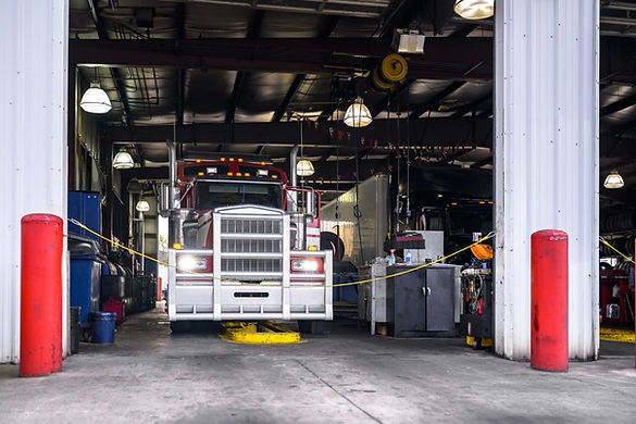 a fleet of commercial vehicles
