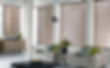 Brown vertical blinds