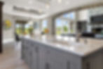 Kitchen renovation with open concept living room