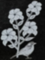 flowers LASER ETCHED MEMORIAL