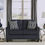 Thumbnail: Creeal Heights Loveseat in Midnight Blue Ink by Ashley Signature