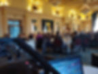DJ system at an event