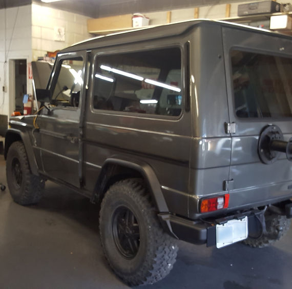 An off-road car
