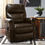 Thumbnail: Markridge Power lift Recliner in Brown By Ashley Signature