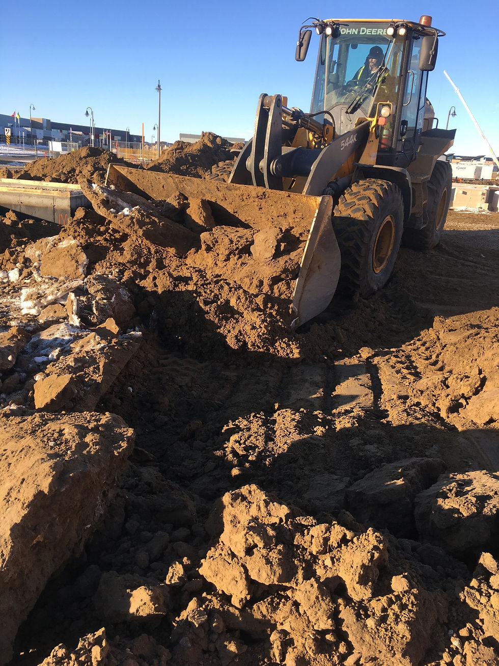 All-Pro Excavating 2005 Ltd. excavation work