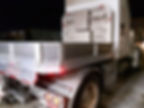 Semi-truck fabricated bed