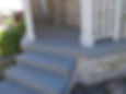 after porch renovation