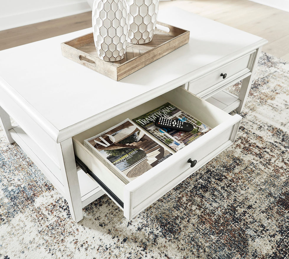 Thumbnail: Kanwyn Coffee Table 2 Drawers By ASHLEY Signature