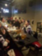 Customers at a table