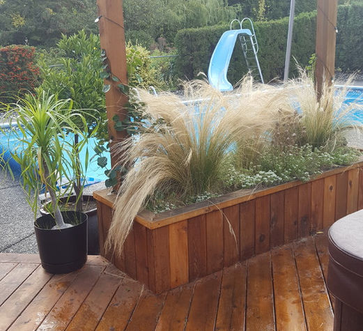 Luxury outdoor living space