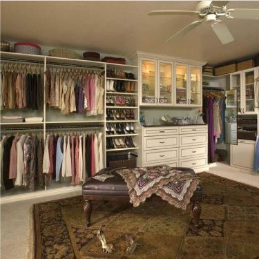 wardrobe in home