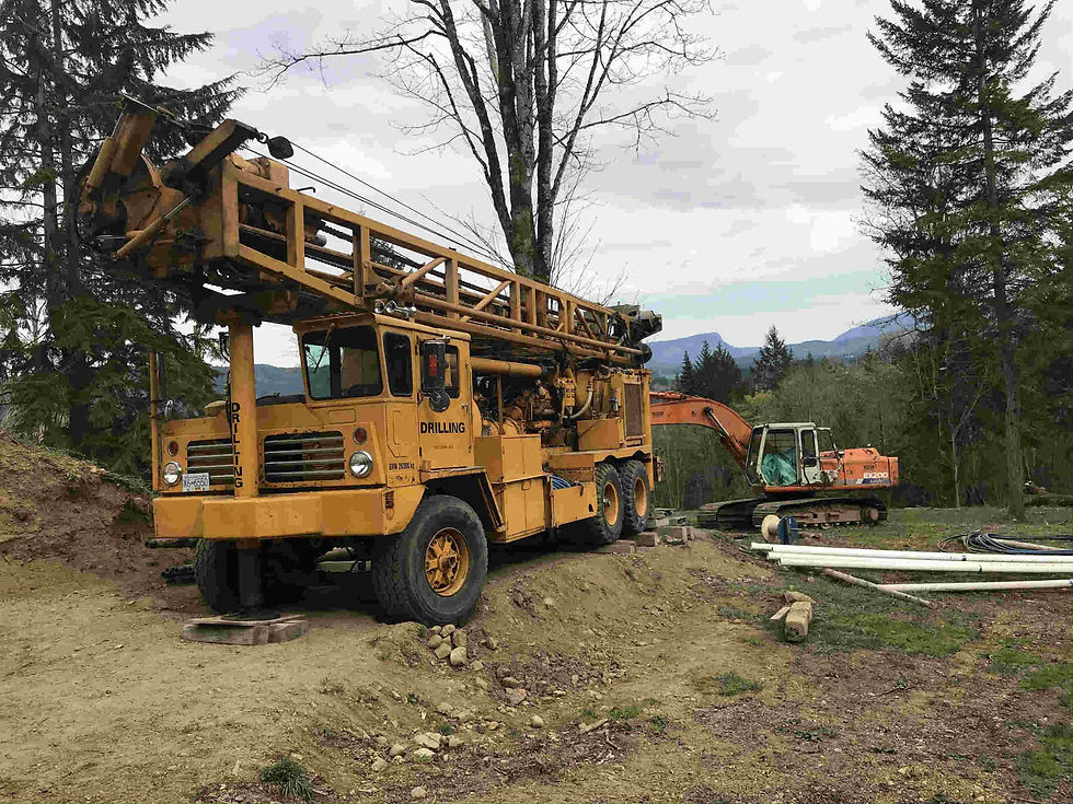 water well drilling machine